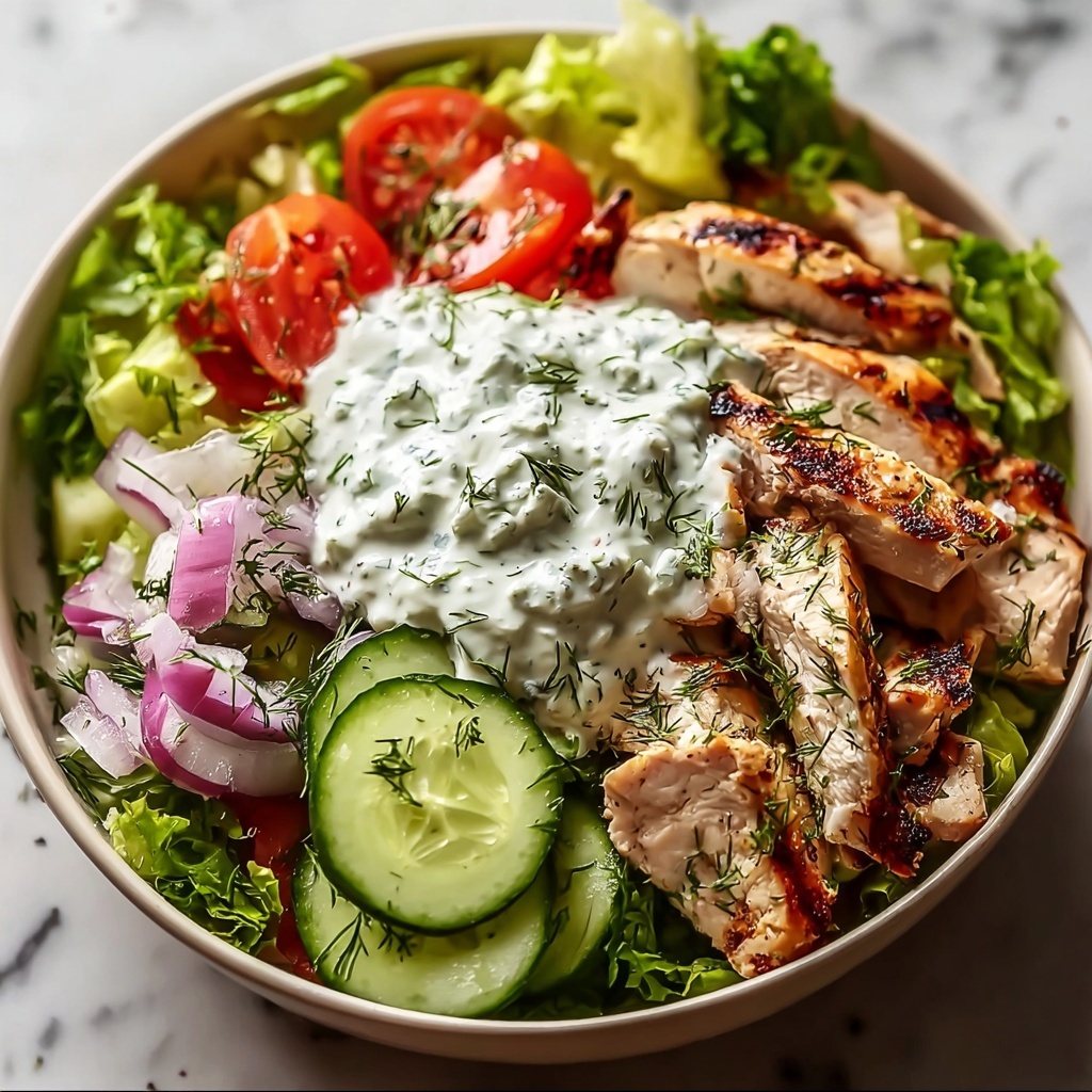 Tzatziki Chicken Salad Recipe - Recipe Image