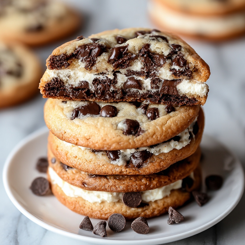 Chocolate Chip Cheesecake Cookies Recipe - Recipe Image