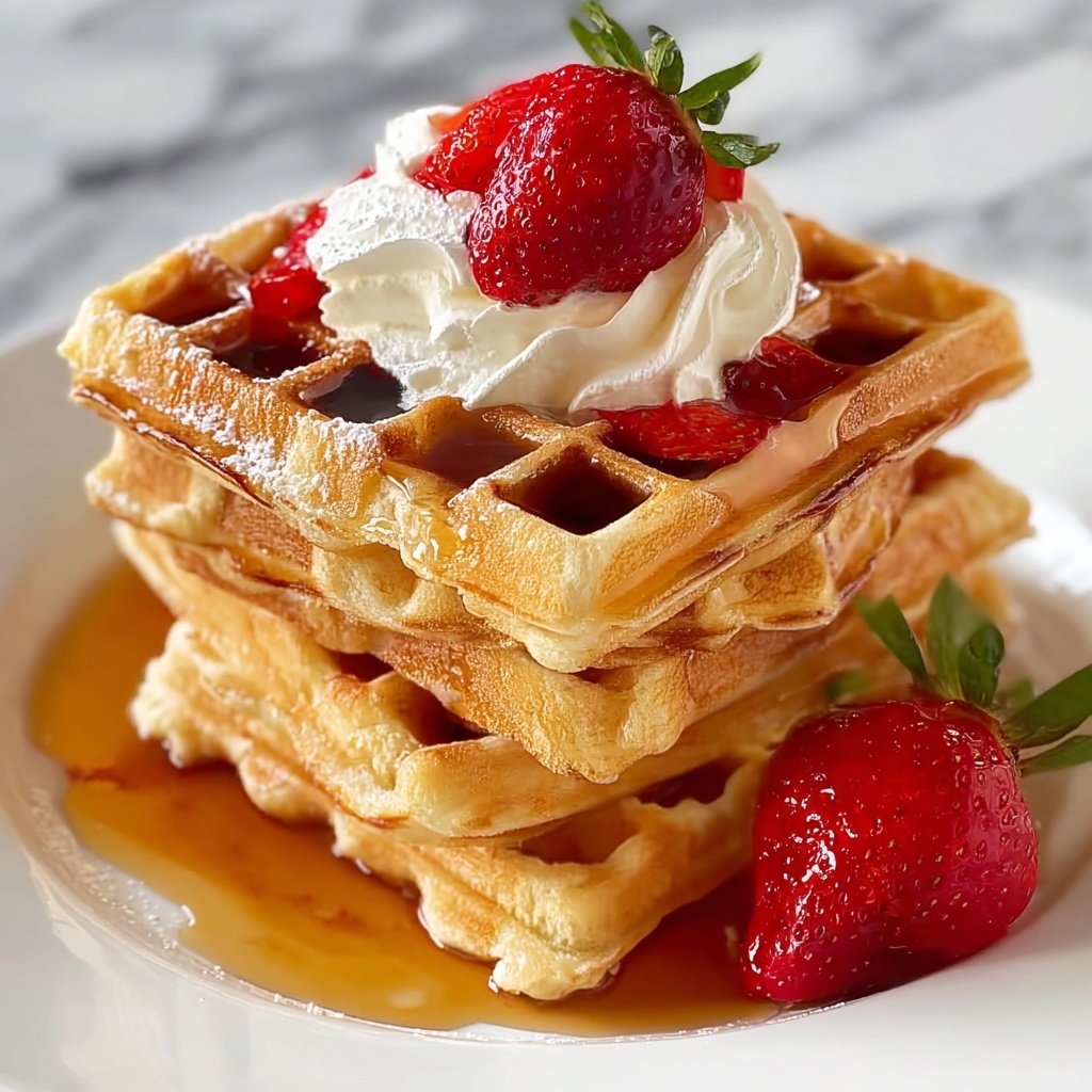 Protein-Packed Waffles Recipe - Recipe Image