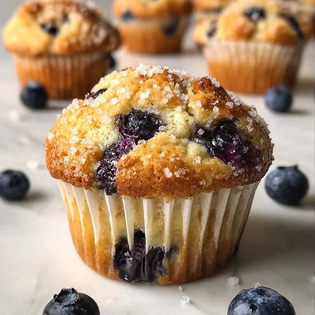 Vegan Blueberry Muffins Recipe - Recipe Image