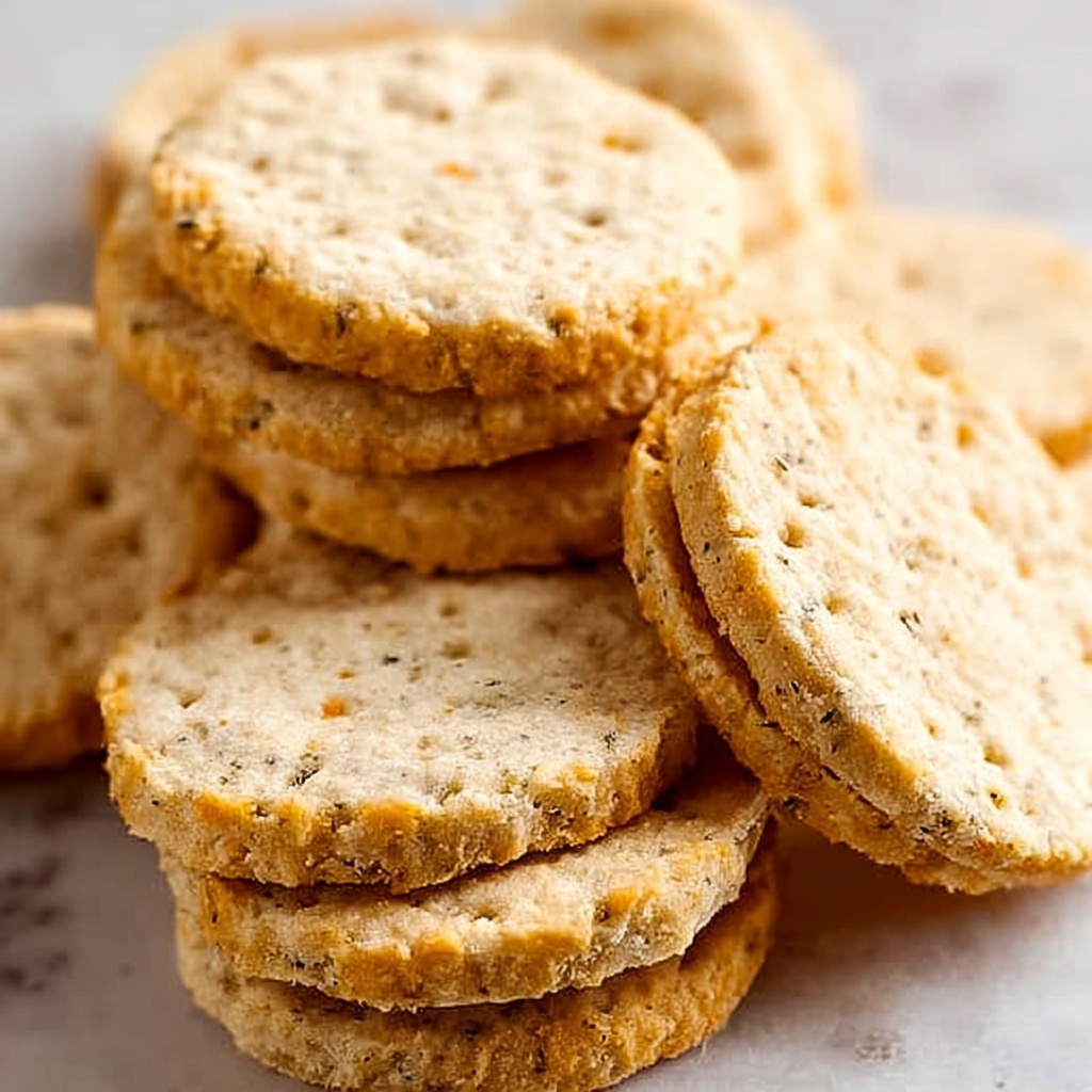 Savory Cheddar Herb Cookies Recipe - Recipe Image