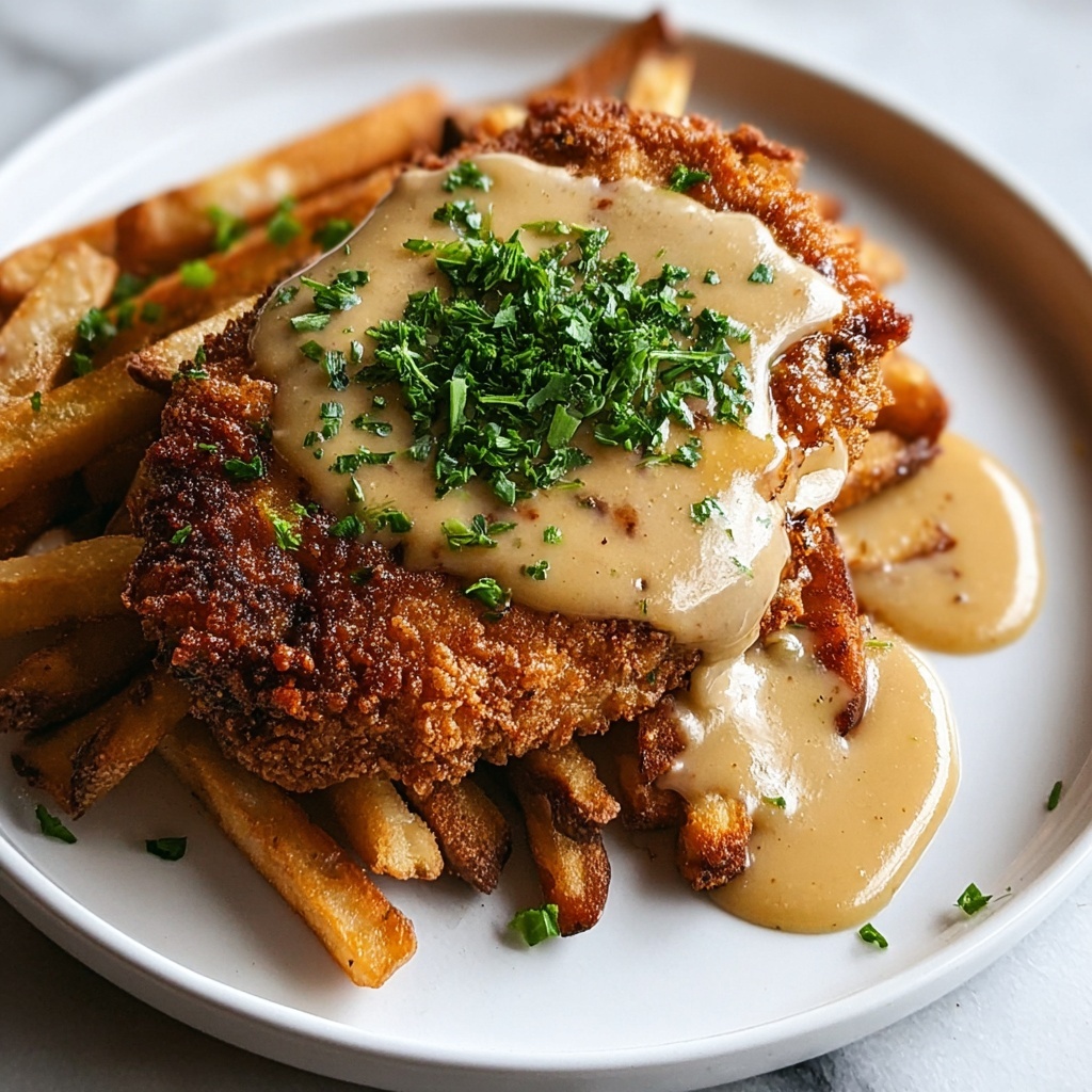 Chicken Fried Steak with Creamy Gravy Recipe - Recipe Image