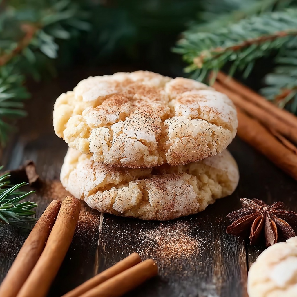 Cinnamon Eggnog Christmas Cookies Recipe - Recipe Image