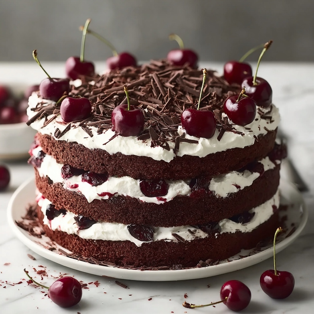 Chocolate & Cherry Delight Recipe - Recipe Image