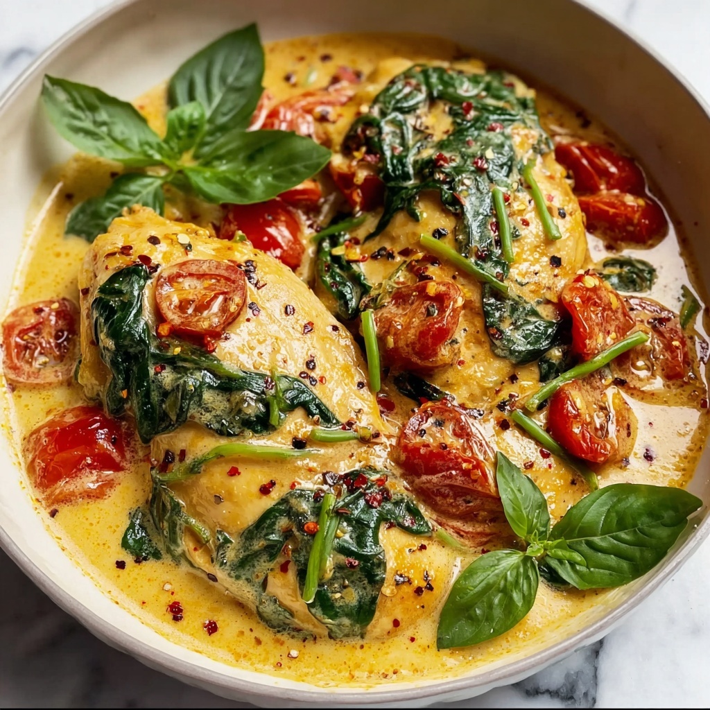 Crockpot Tuscan Chicken Recipe - Recipe Image