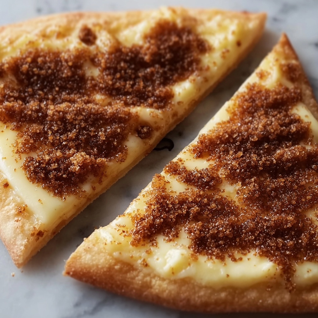 Sweet and Crunchy Cinnamon-Sugar Pizza Recipe - Recipe Image