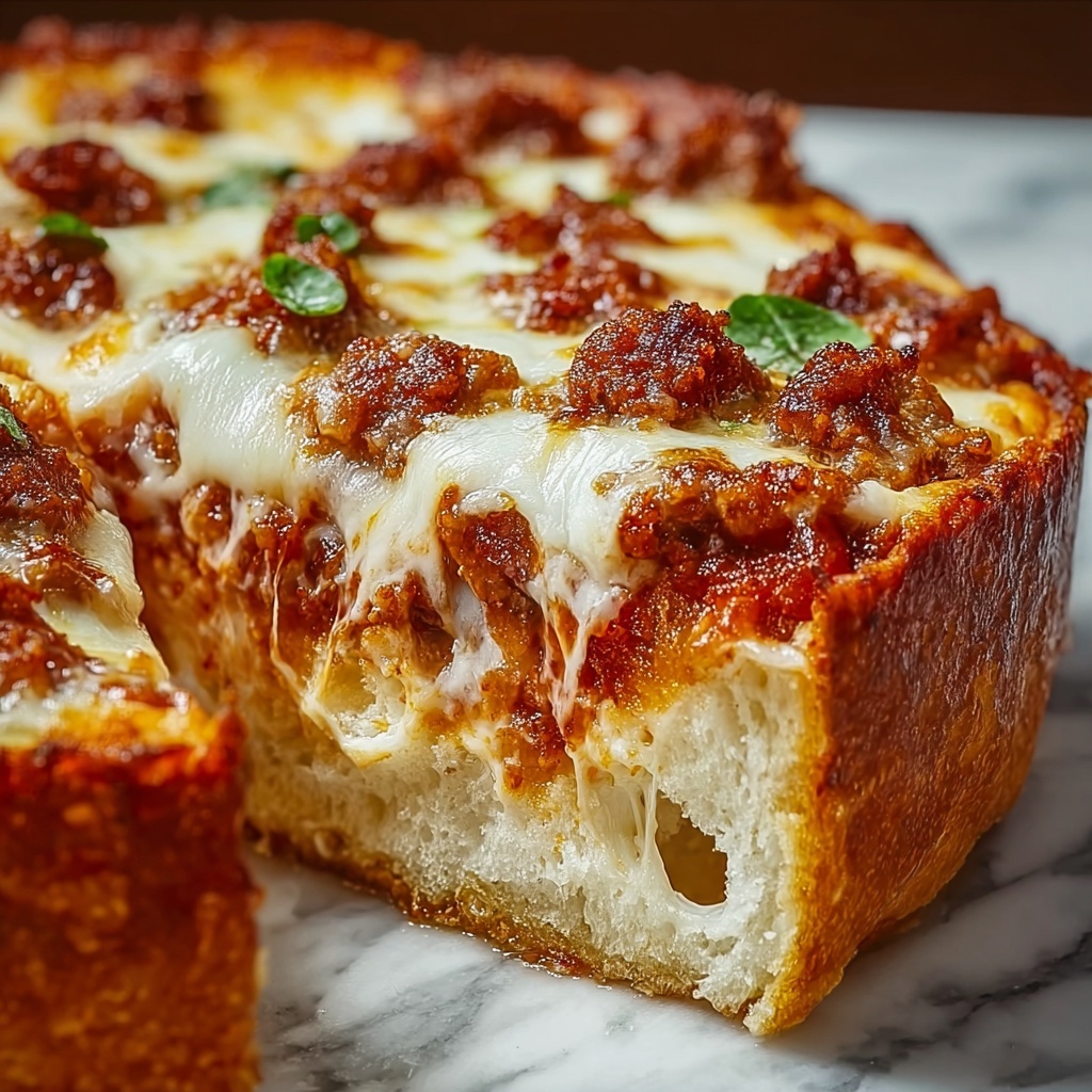 Cheesy Garbage Bread Delight Recipe - Recipe Image