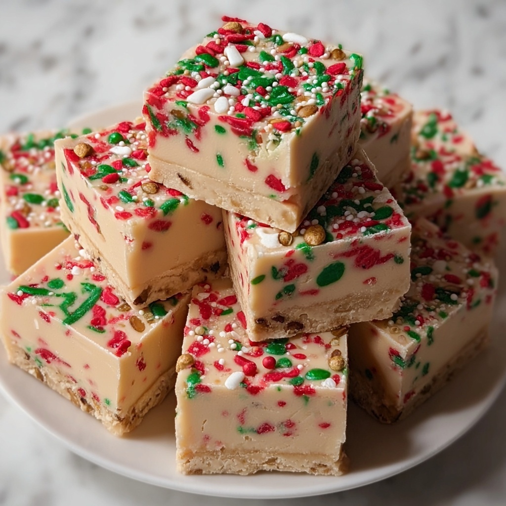 Candy Cane Fudge Recipe - Recipe Image