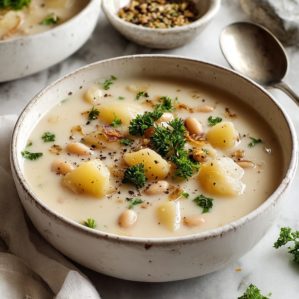 Potato and Black Bean Soup Recipe - Recipe Image