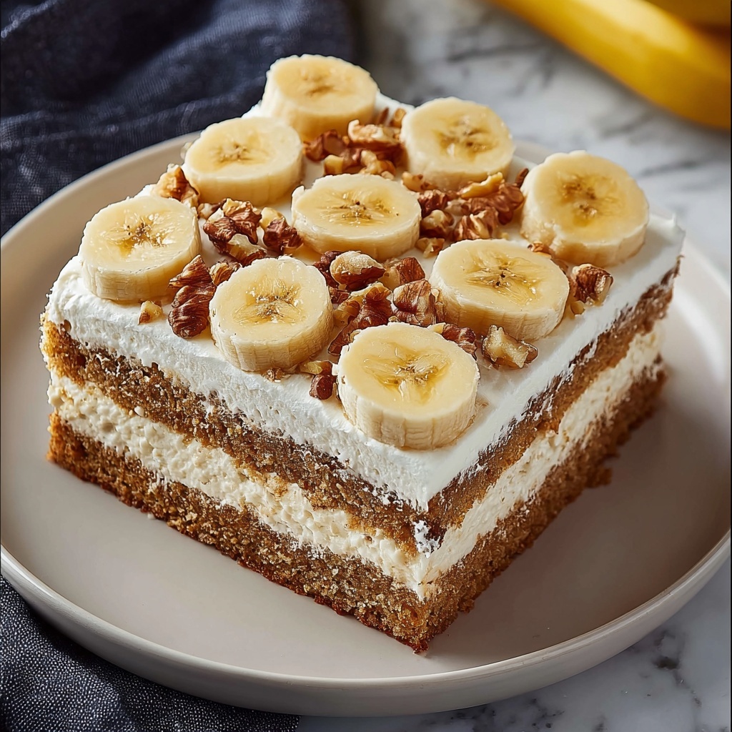 Crazy Banana Cake Recipe - Recipe Image