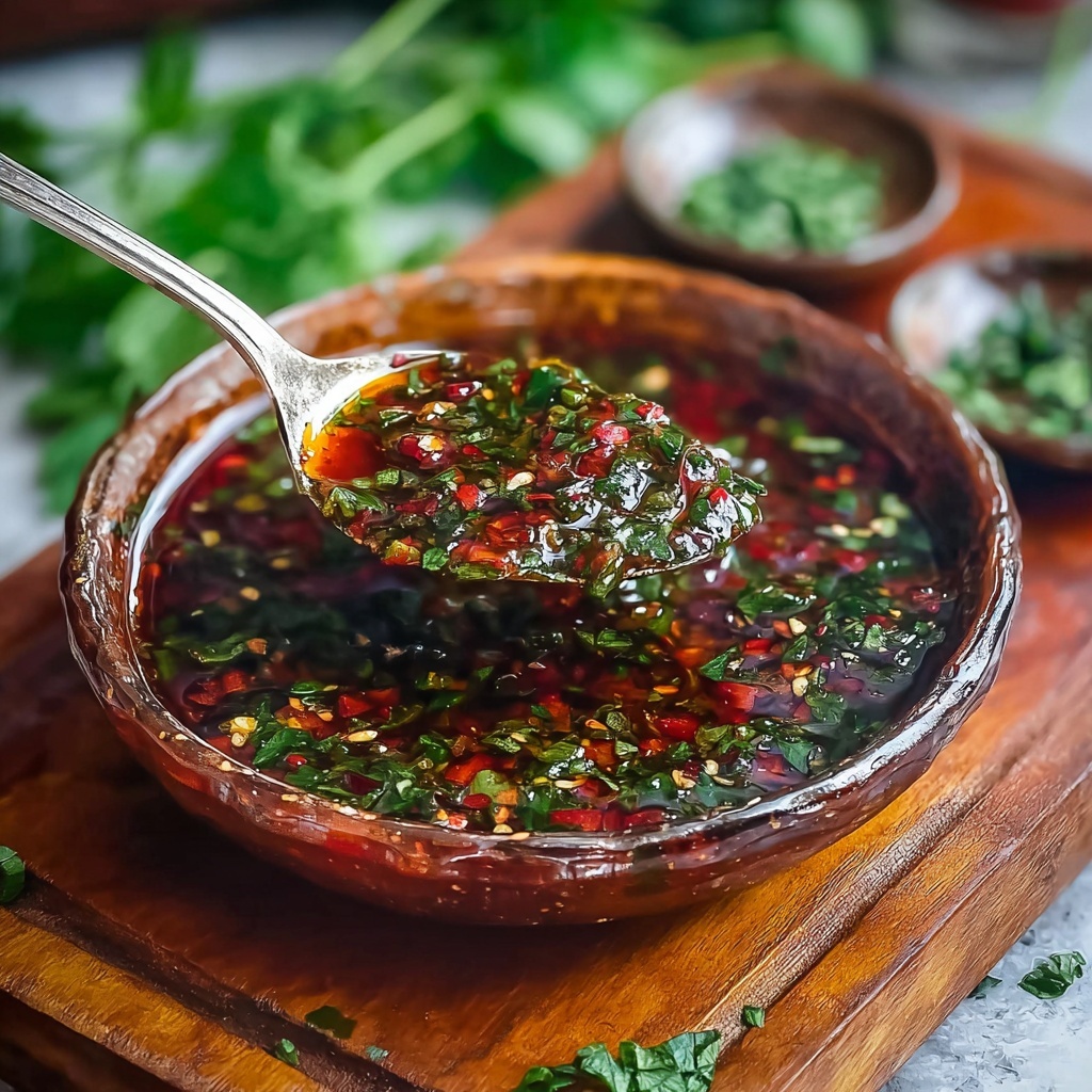 Red Chimichurri Sauce Recipe - Recipe Image