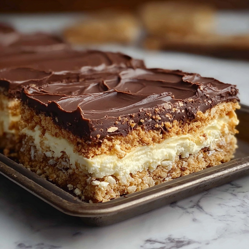 No-Bake Chocolate Eclair Cake Recipe - Recipe Image