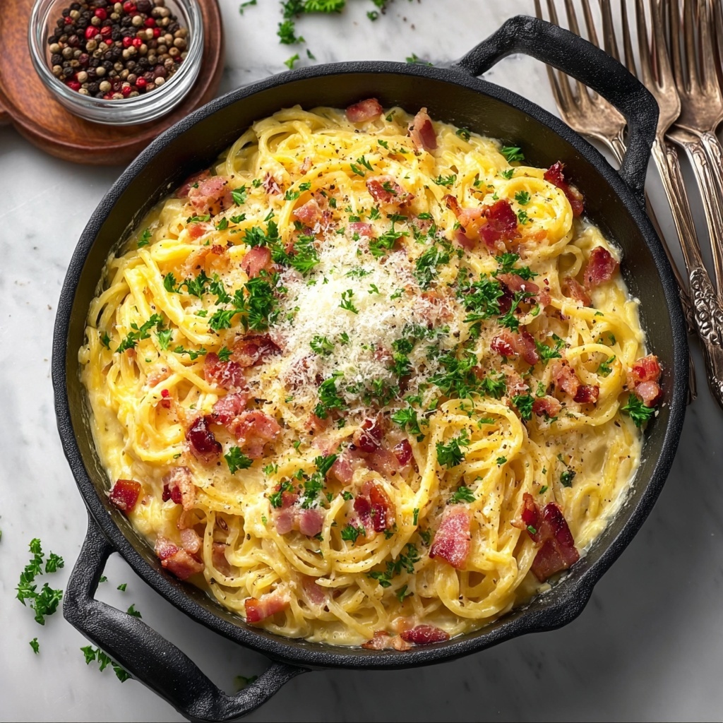 Italian Spaghetti Carbonara: The Authentic Recipe You Need Recipe - Recipe Image