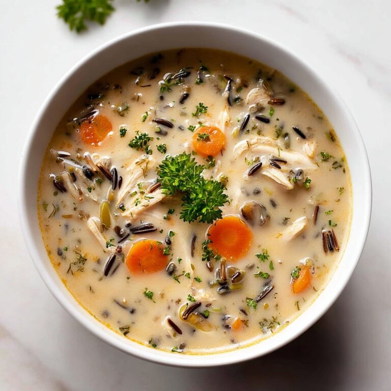 Healthy Chicken Wild Rice Soup Recipe