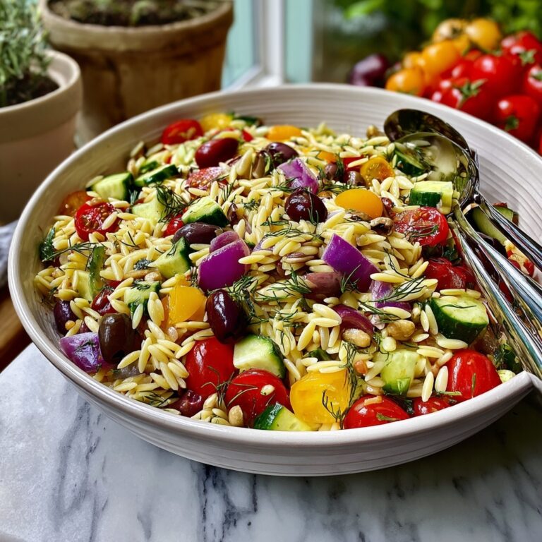 Greek Orzo Salad Recipe