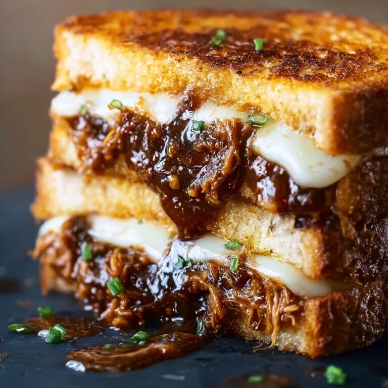 BBQ Chicken Grilled Cheese Recipe
