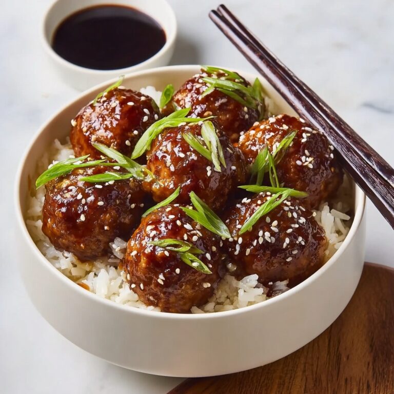 Asian Turkey Meatballs Recipe