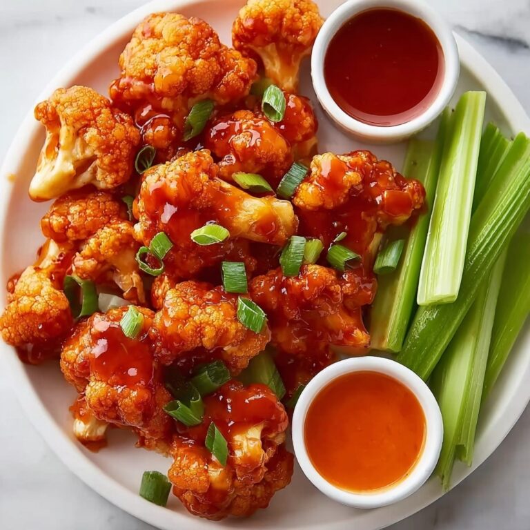 Air Fryer Buffalo Cauliflower Recipe