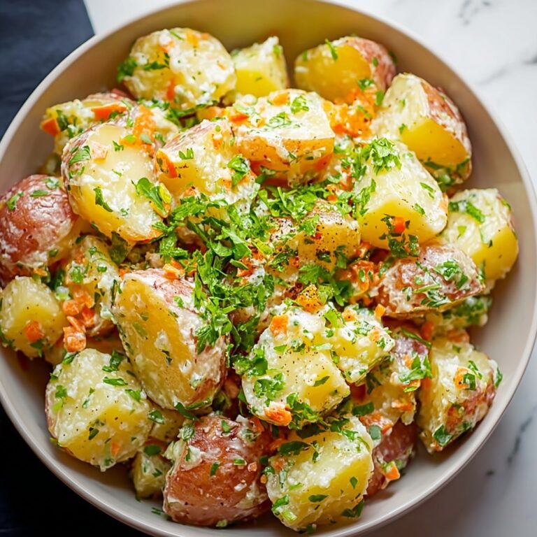 Healthy Potato Salad with Bacon and French Dressing Recipe