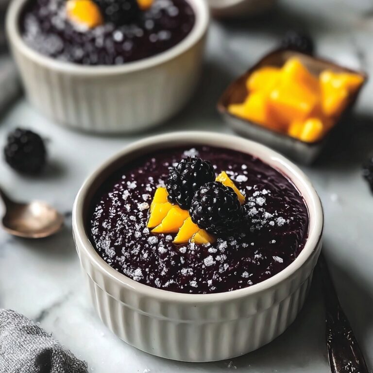 Thai Black Sticky Rice Pudding: A Luxurious and Flavorful Dessert Recipe