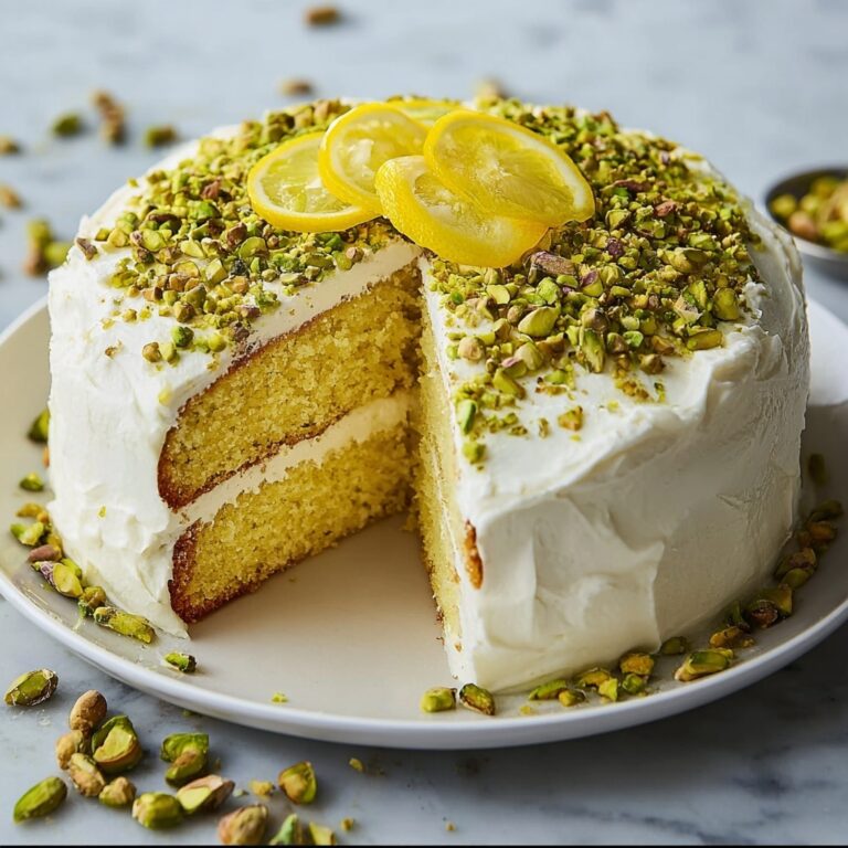 Lemon Pistachio Cake Recipe