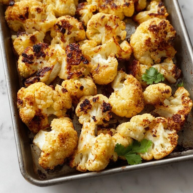 Hot Honey Roasted Cauliflower Recipe