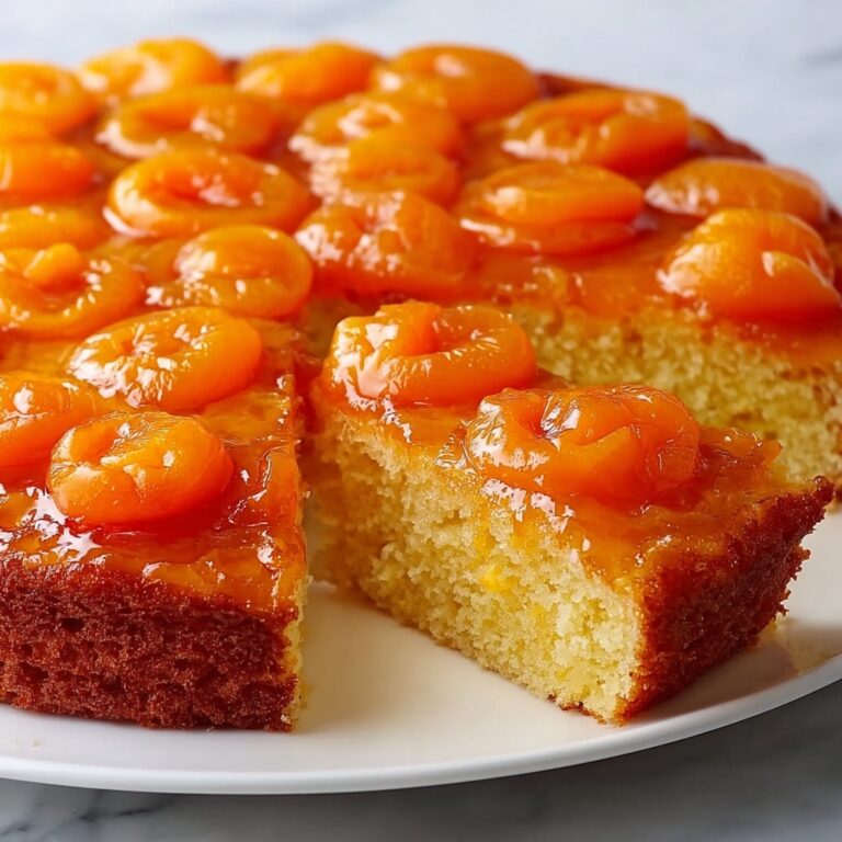 Apricot Upside-Down Cake Recipe