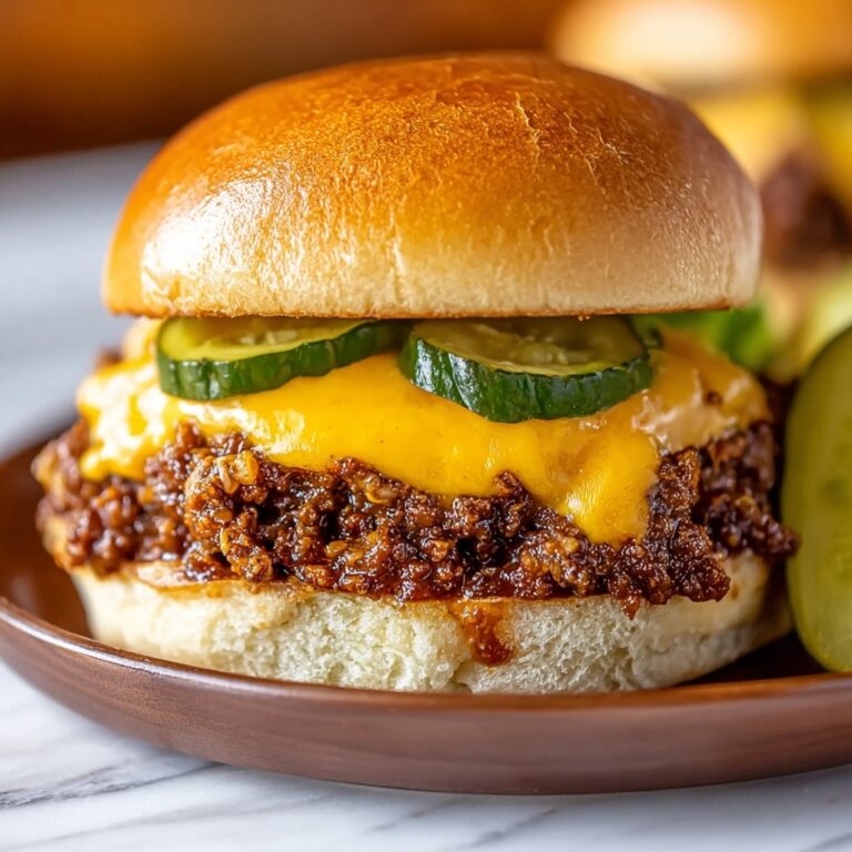 Cheesy Sloppy Joes Recipe