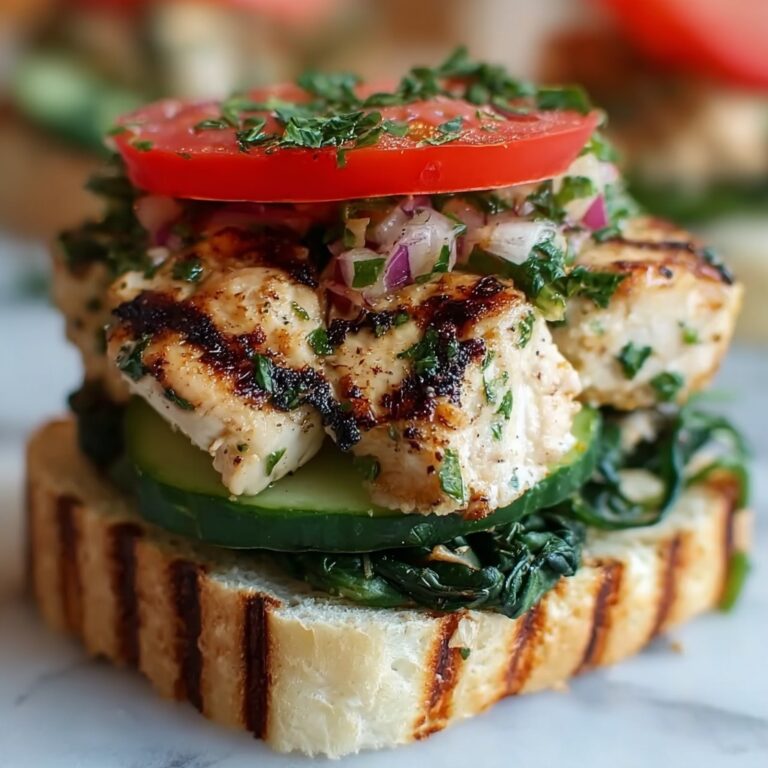 Greek Chicken Burgers Recipe