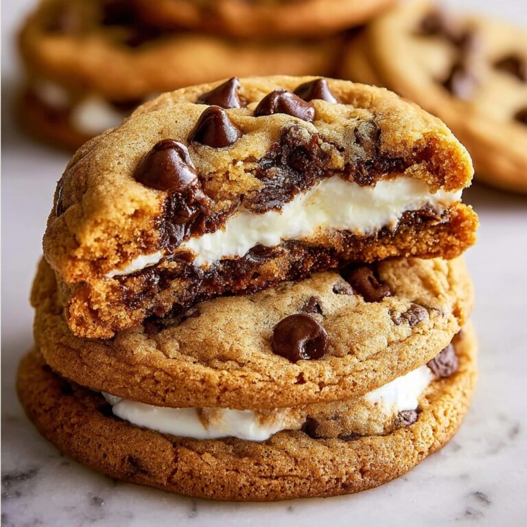 Cheesecake Stuffed Chocolate Chip Cookies Recipe