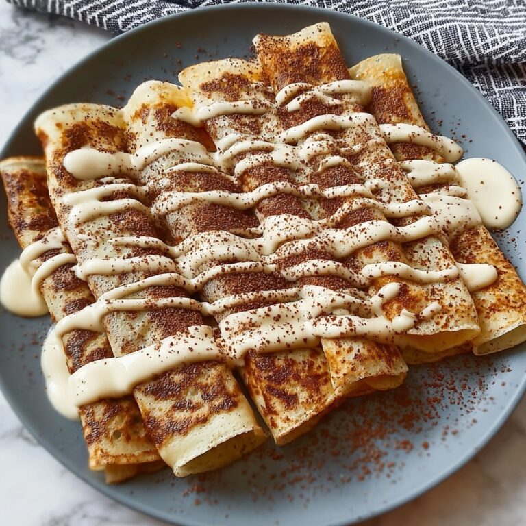 Cinnamon Roll Protein Crepes Recipe