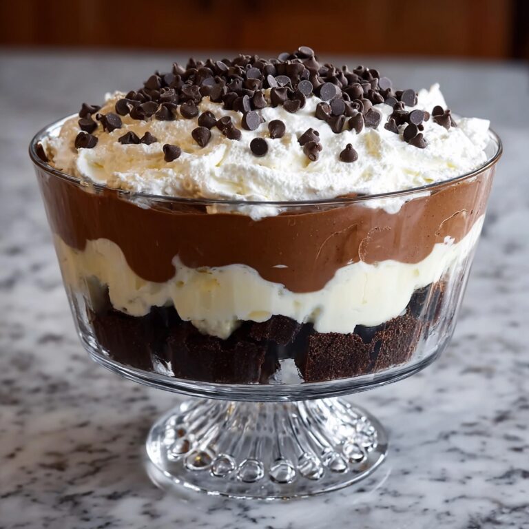 Chocolate Brownie Mousse Trifle Recipe