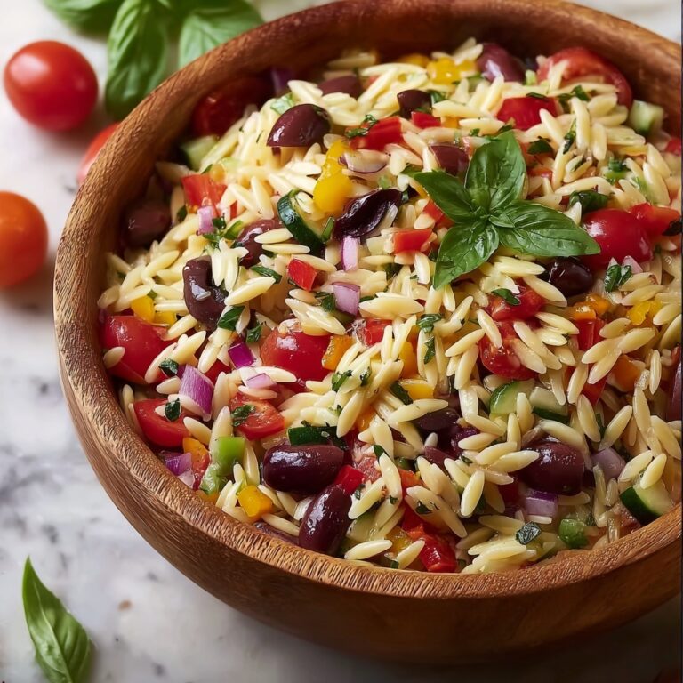 Mediterranean Orzo Salad Recipe