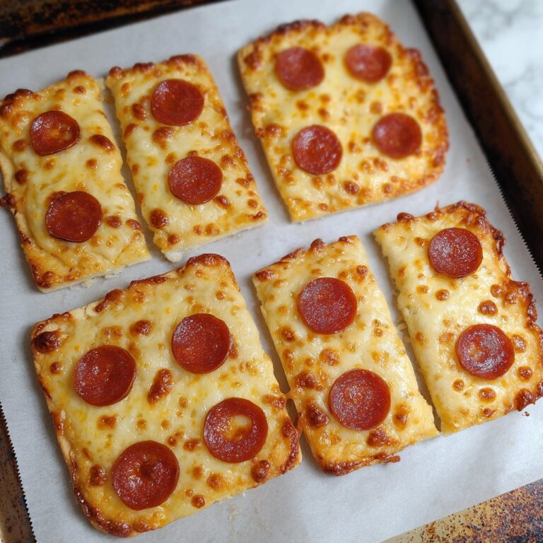 Large Keto Pizza Crackers Recipe