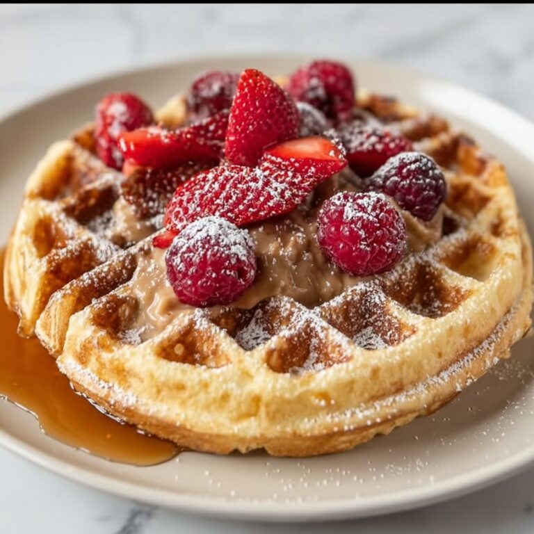 Cinnamon Sugar Belgian Waffles Recipe