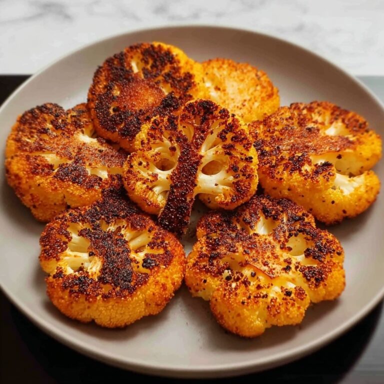 Dukkah-Crusted Fried Cauliflower “Steaks” Recipe