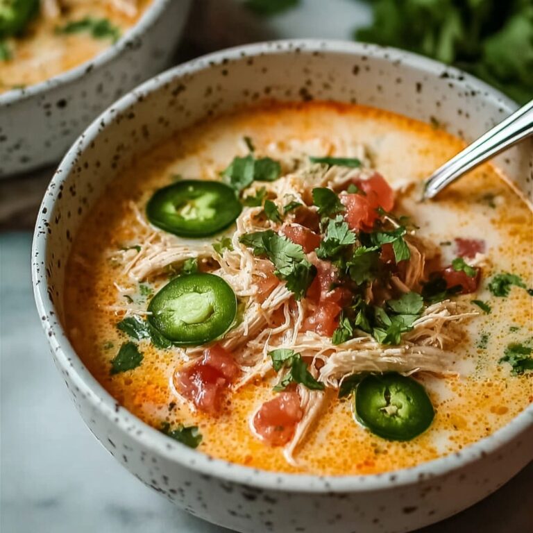 Spicy Jalapeño Popper Chicken Soup Recipe