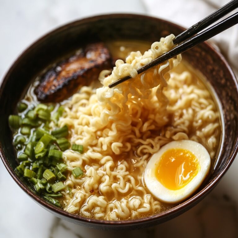Homemade Ramen with Flavorful Broth Recipe