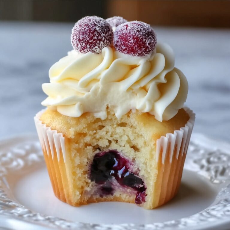 Cranberry Orange Cupcakes with Orange Cream Cheese Frosting Recipe