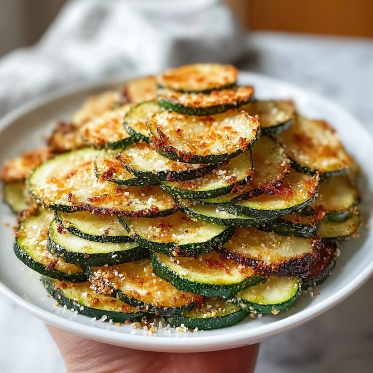 Crispy Baked Zucchini Chips Recipe
