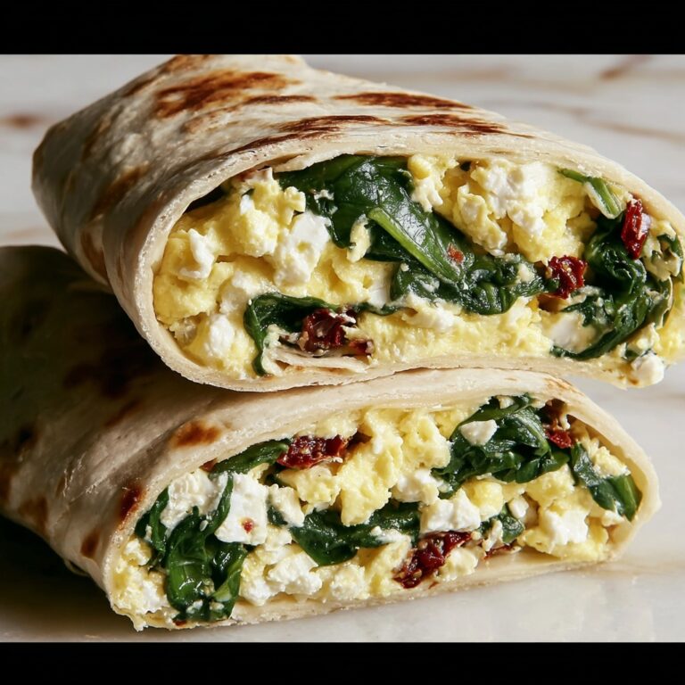 Spinach and Feta Wrap Recipe