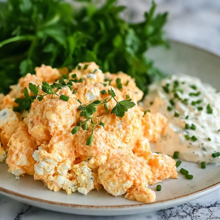 Buffalo Chicken Salad with Cottage Cheese Recipe