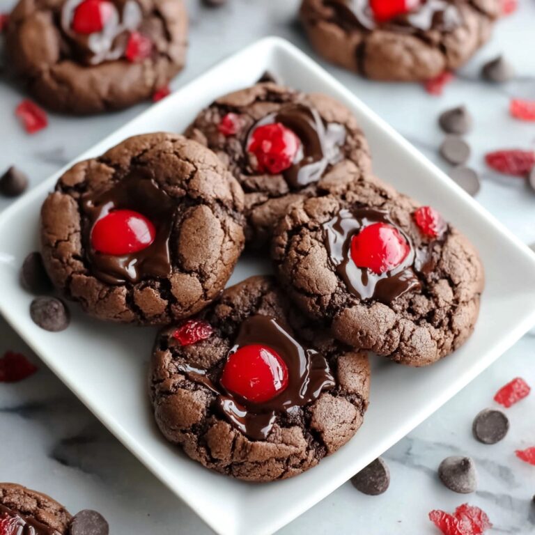 Chocolate and Cherry Lovers Cookies Recipe