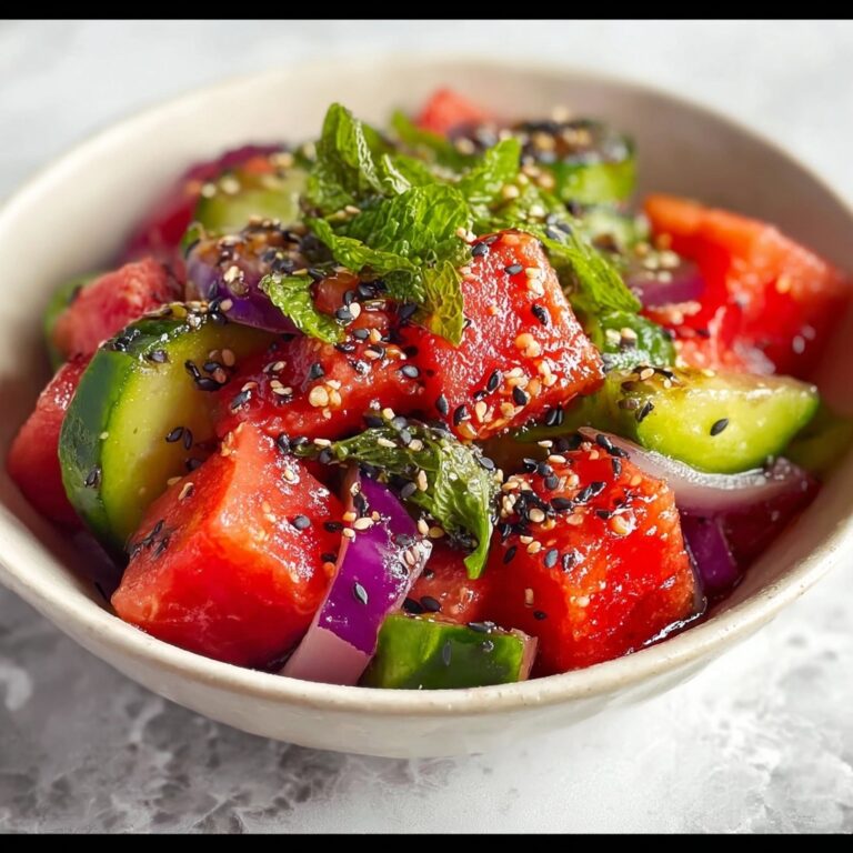 Watermelon Shiso Salad Recipe