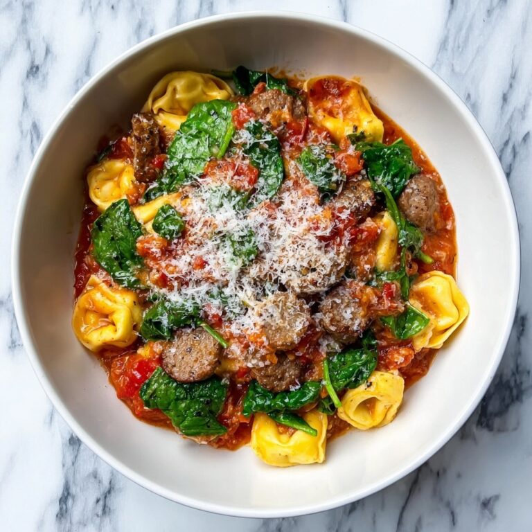 One Pan Tortellini with Sausage Recipe