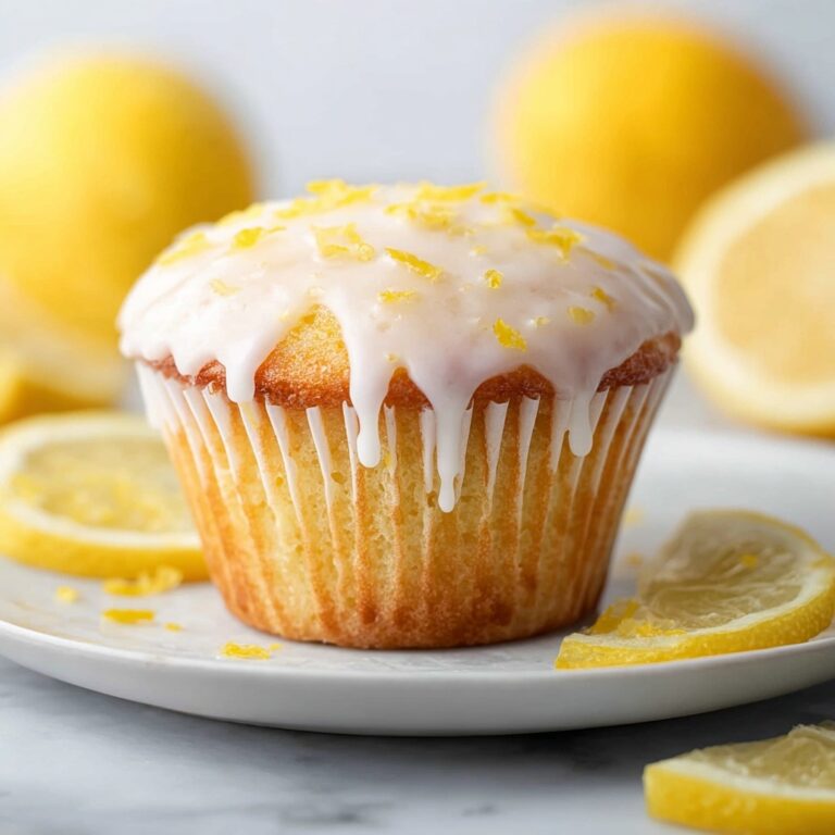Lemon Muffins with Lemon Glaze Recipe