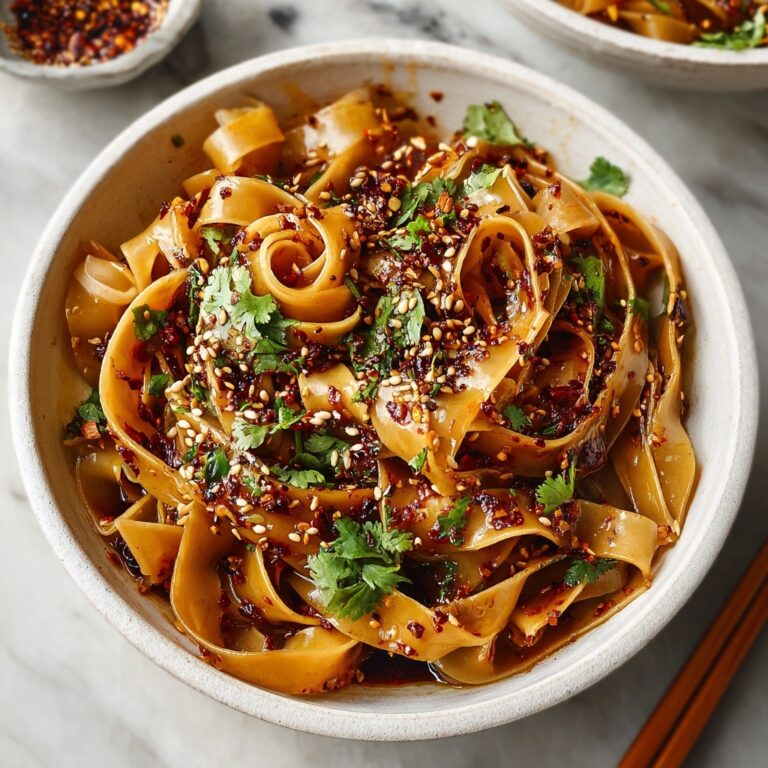 Aromatic Garlic Chilli Noodles Recipe