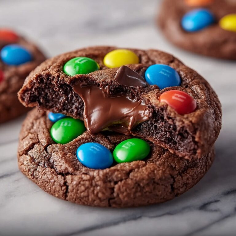 Chocolate Lava M&M Surprise Cookies Recipe