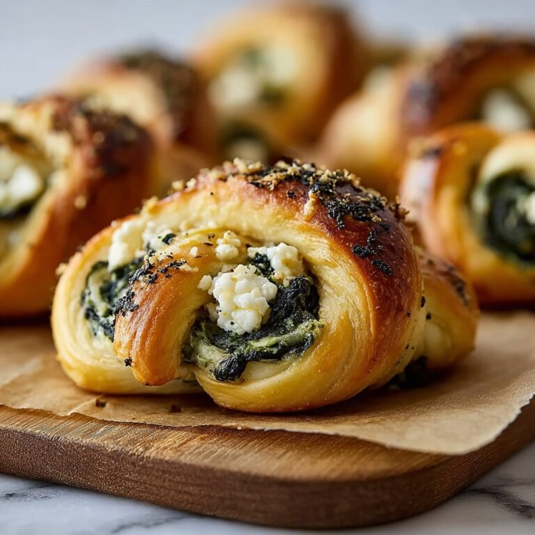 Spinach and Cheese Stuffed Twists Recipe