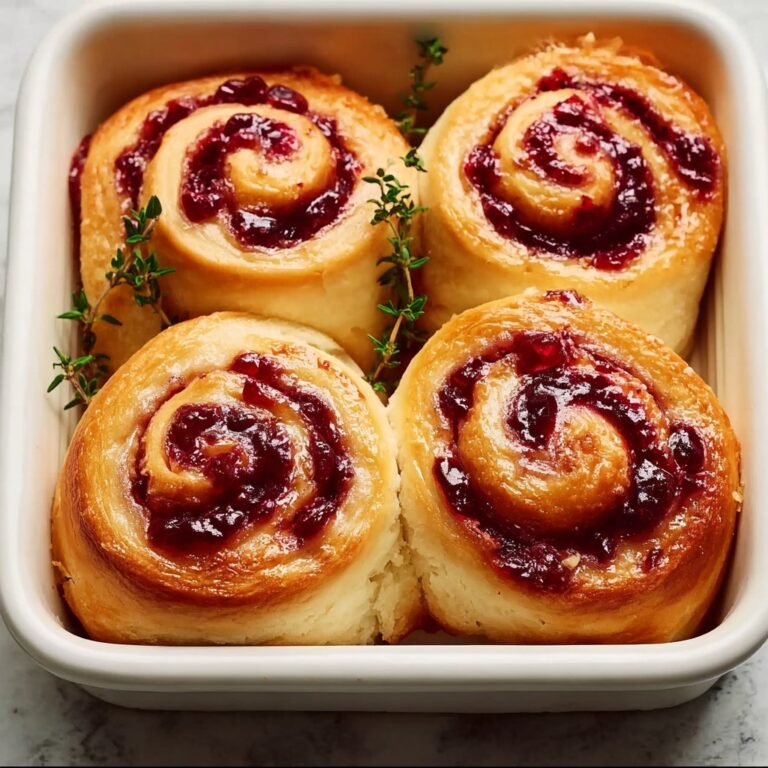 Cranberry Orange Sweet Rolls Recipe